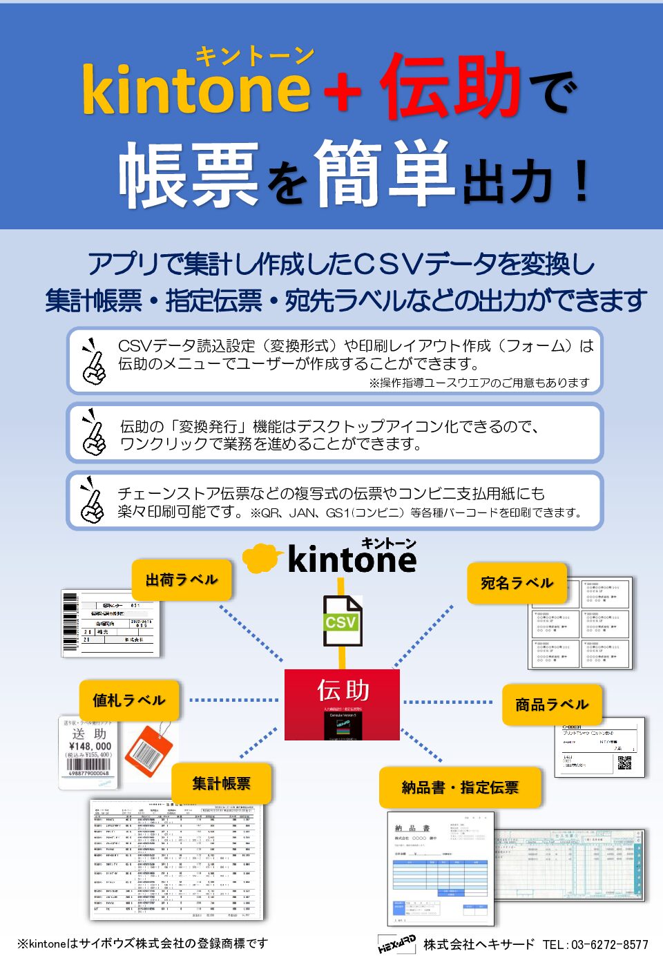 HEXARD×kintone